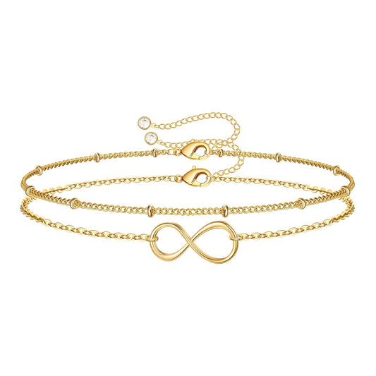 Armband "Infinity" | 18K Vergoldeter Edelstahl | Zeitlose Eleganz