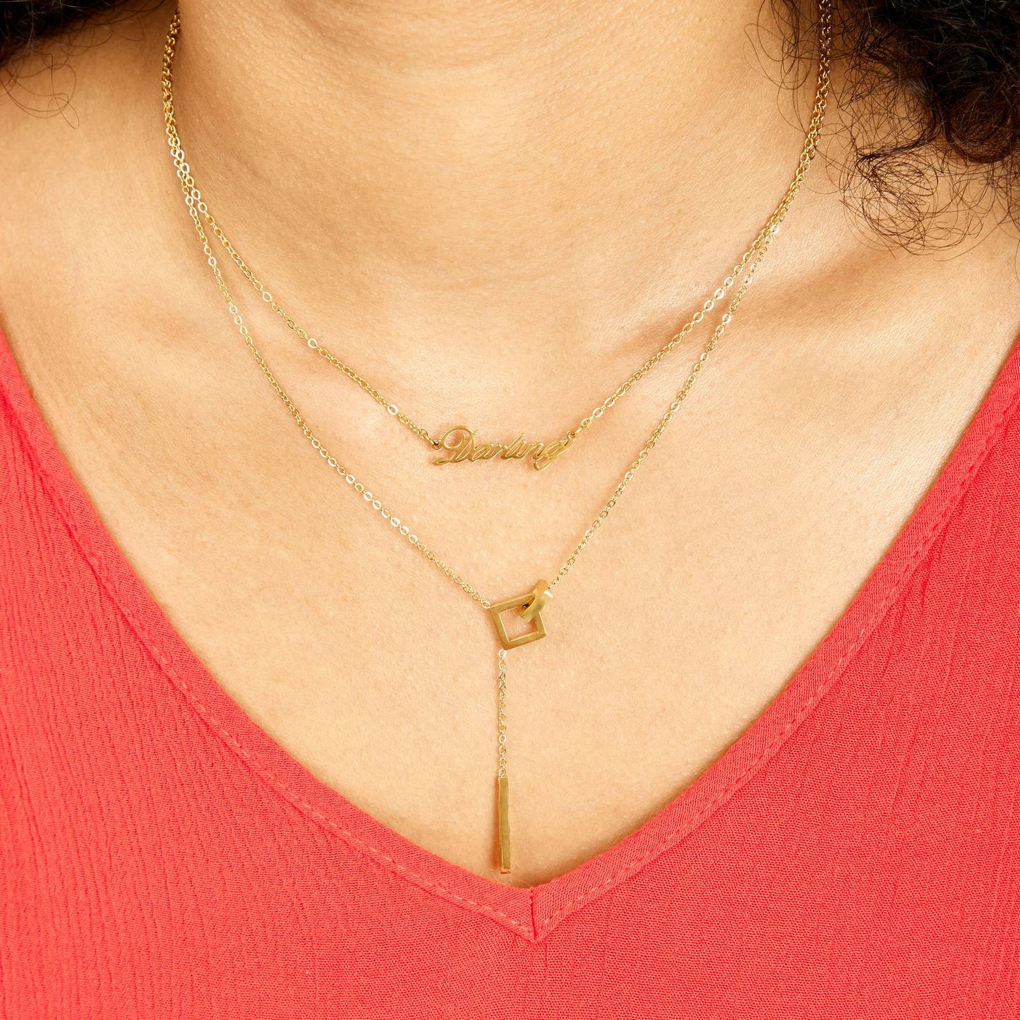 Statement-Halskette "Golden Links" | Minimalistisches Design | Zeitloser Schmuck